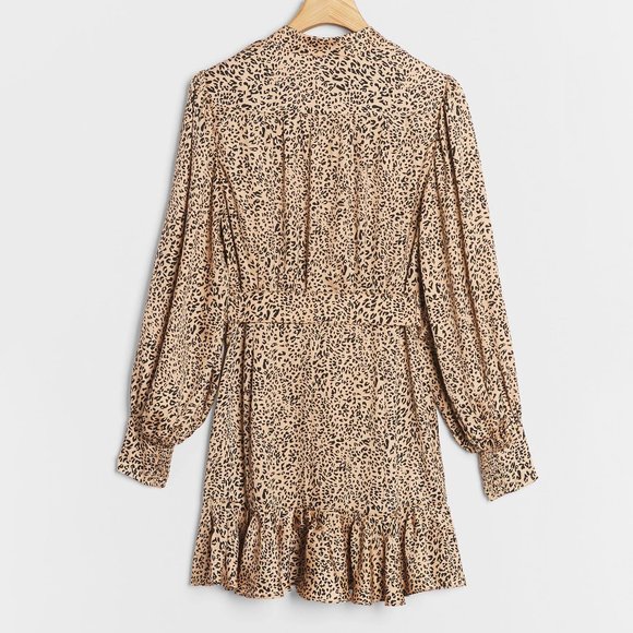 Anthropologie Laurie Cheetah Mini Dress - Picture 4 of 6